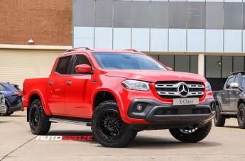 MERCEDES X CLASS IMPACT SATIN BLACK